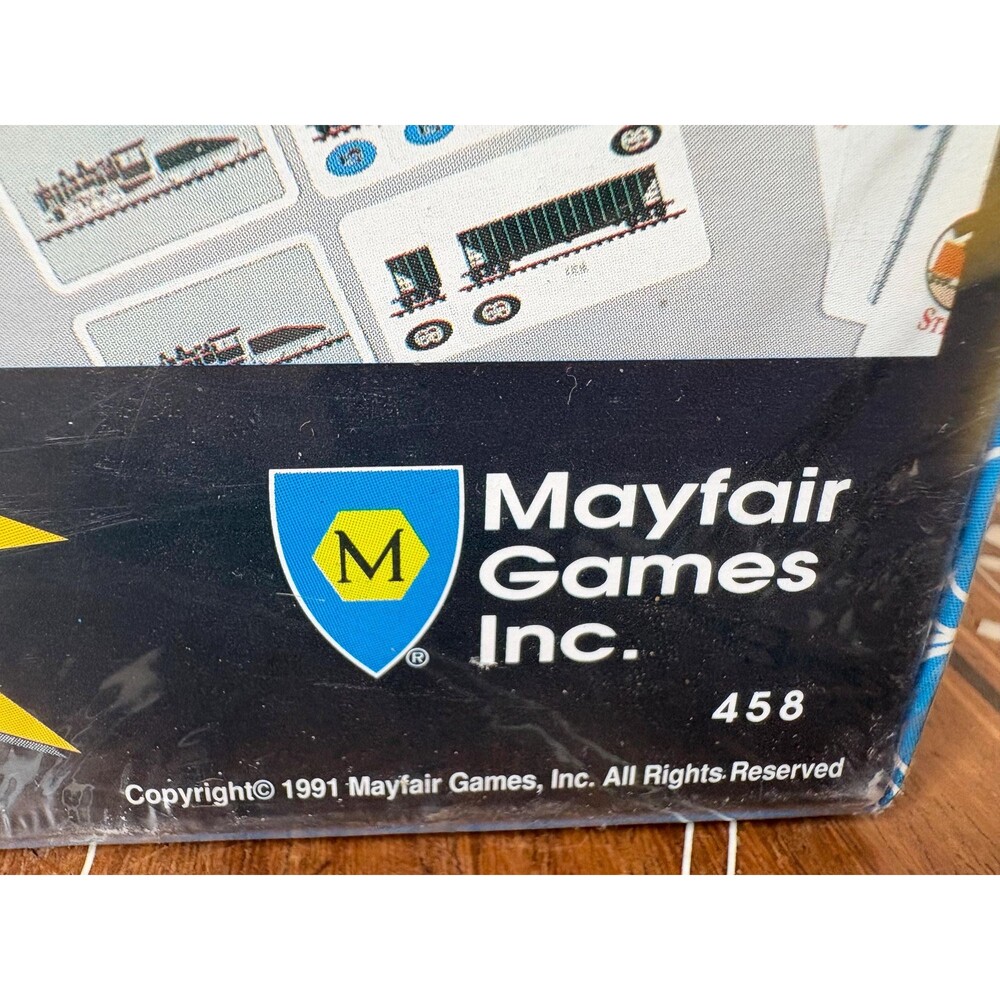 Vintage ‘Express: The Railroad Card Game’ Mayfair Games 1991 - NEW Sealed - Picture 5 of 8